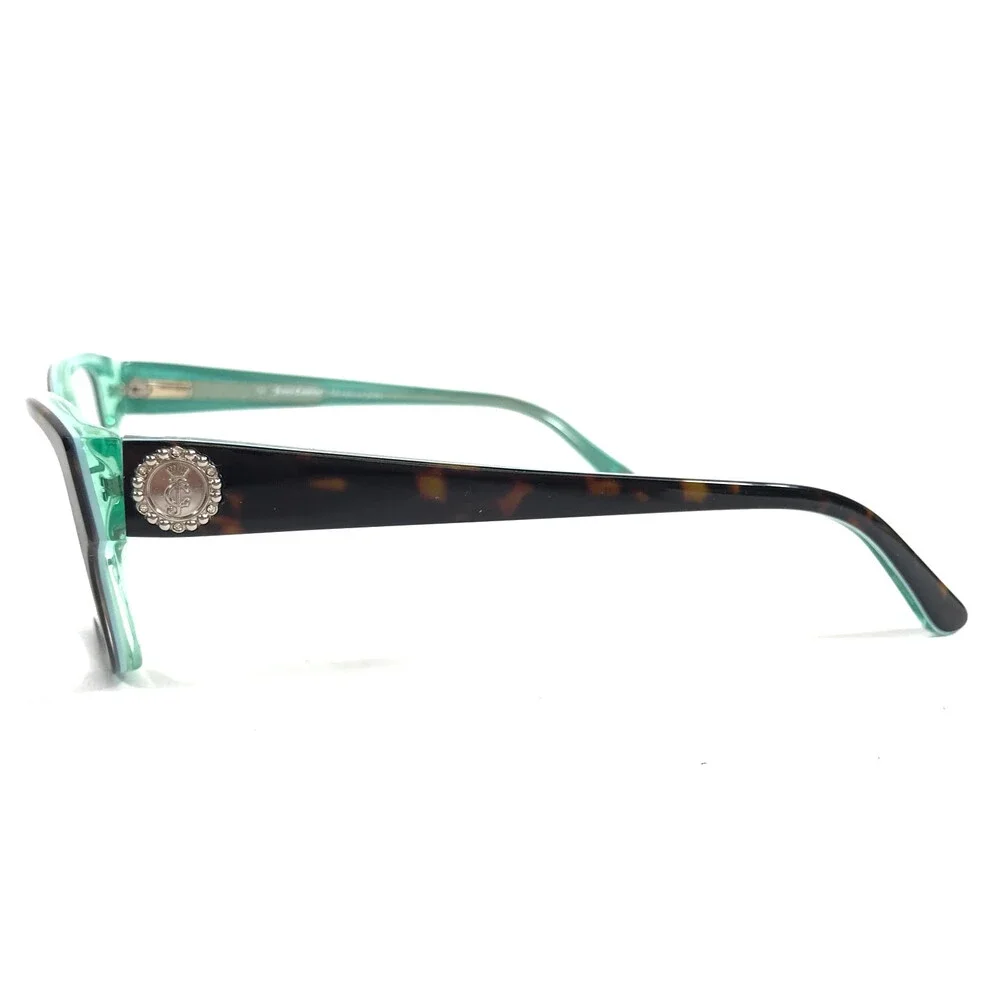 Juicy Couture Eyeglasses Frames JU158 0JSD Tortoise Green Butterfly 52-15-135